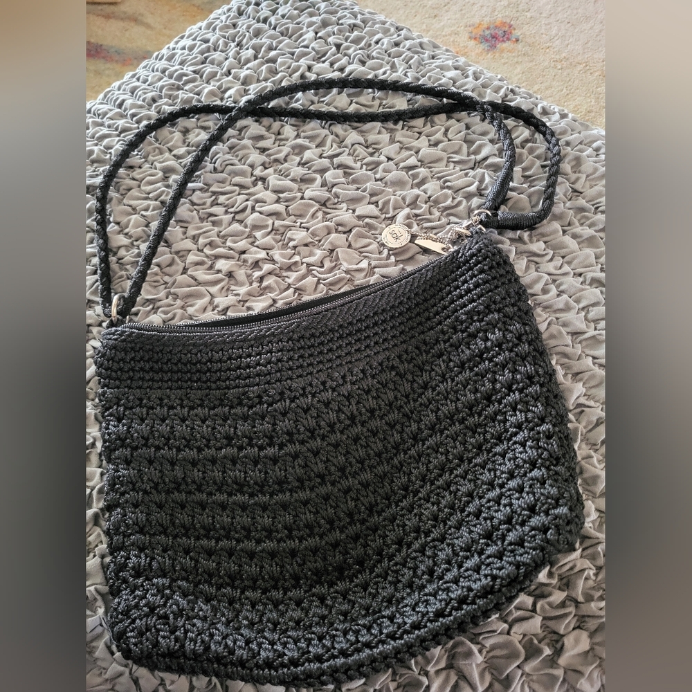 The Sac Black Crochet Bag